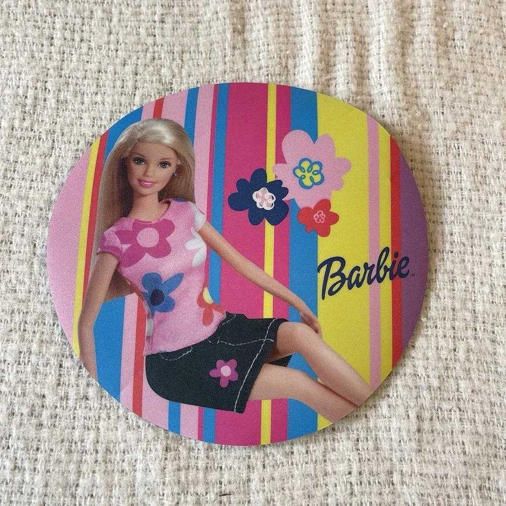 Vintage Barbie B Book‎ Laptop Mouse 1999 Mouse Pad PLUG IN COMPUTER TOY TESTED